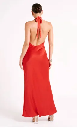 Meshki Marvelle Maxi Dress Orange Size 8 for rent on The Volte - image 2