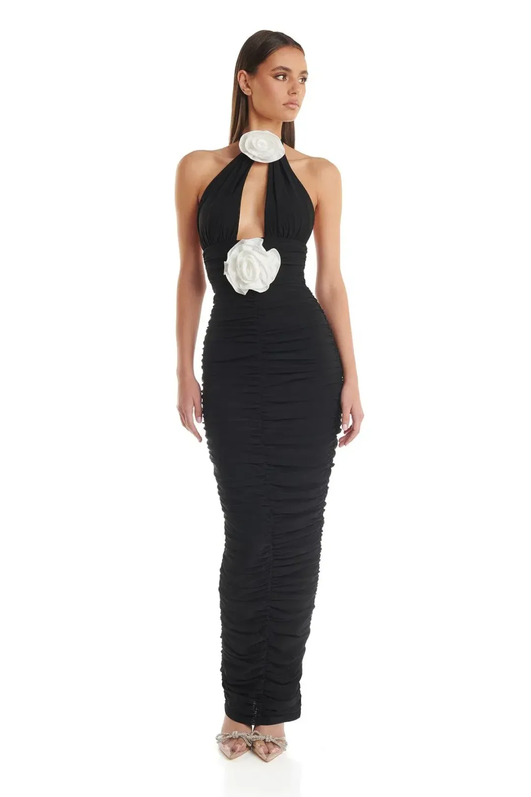 Eliya the Label Alanna Dress Black Size 6 for rent on The Volte - main image