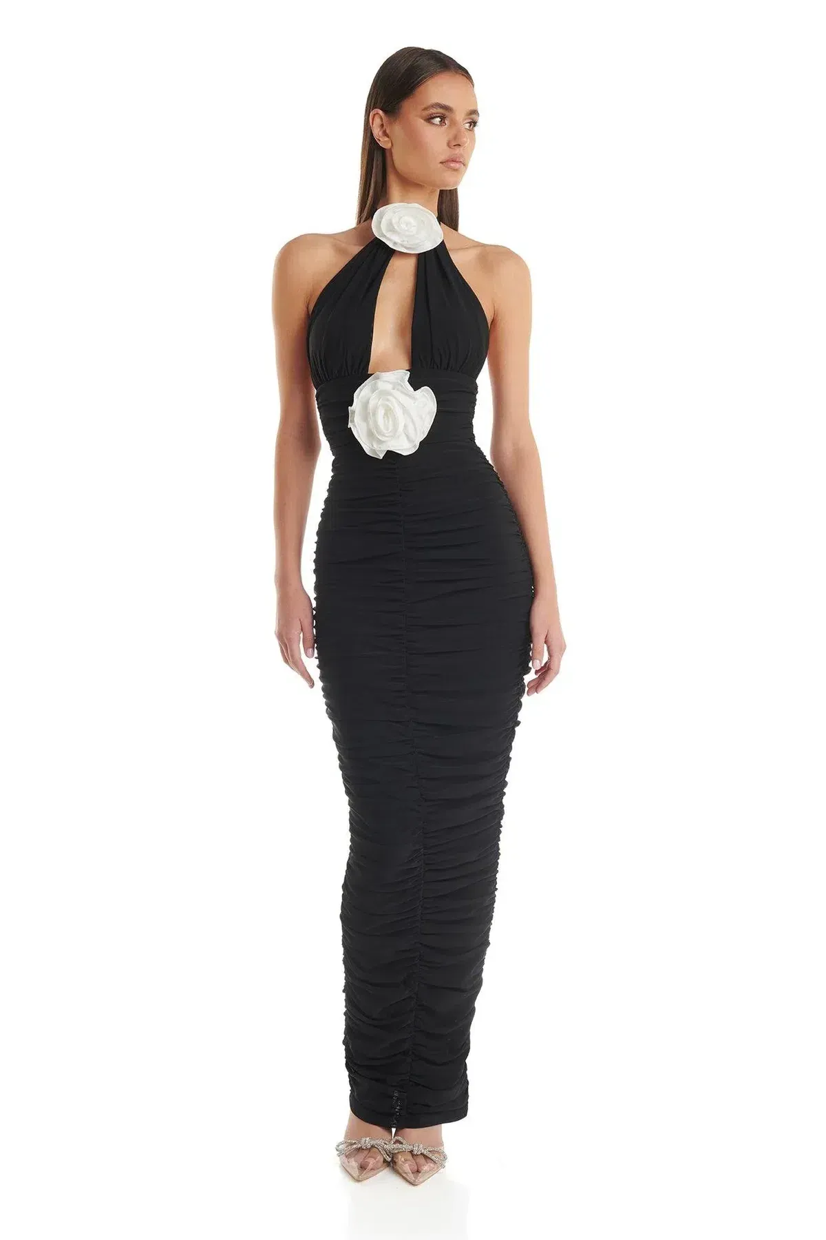 Eliya the Label Alanna Dress Black Size 6 for rent on The Volte - main image