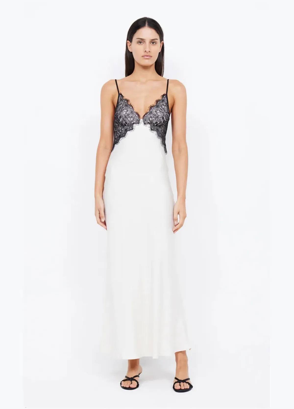 Bec & Bridge Emery Lace Midi Dress White Size 6 - Image 1