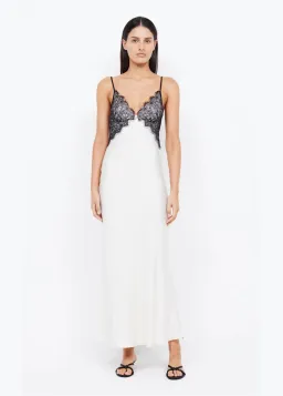 Bec & Bridge Emery Lace Midi Dress White Size 6 for rent on The Volte - image 1
