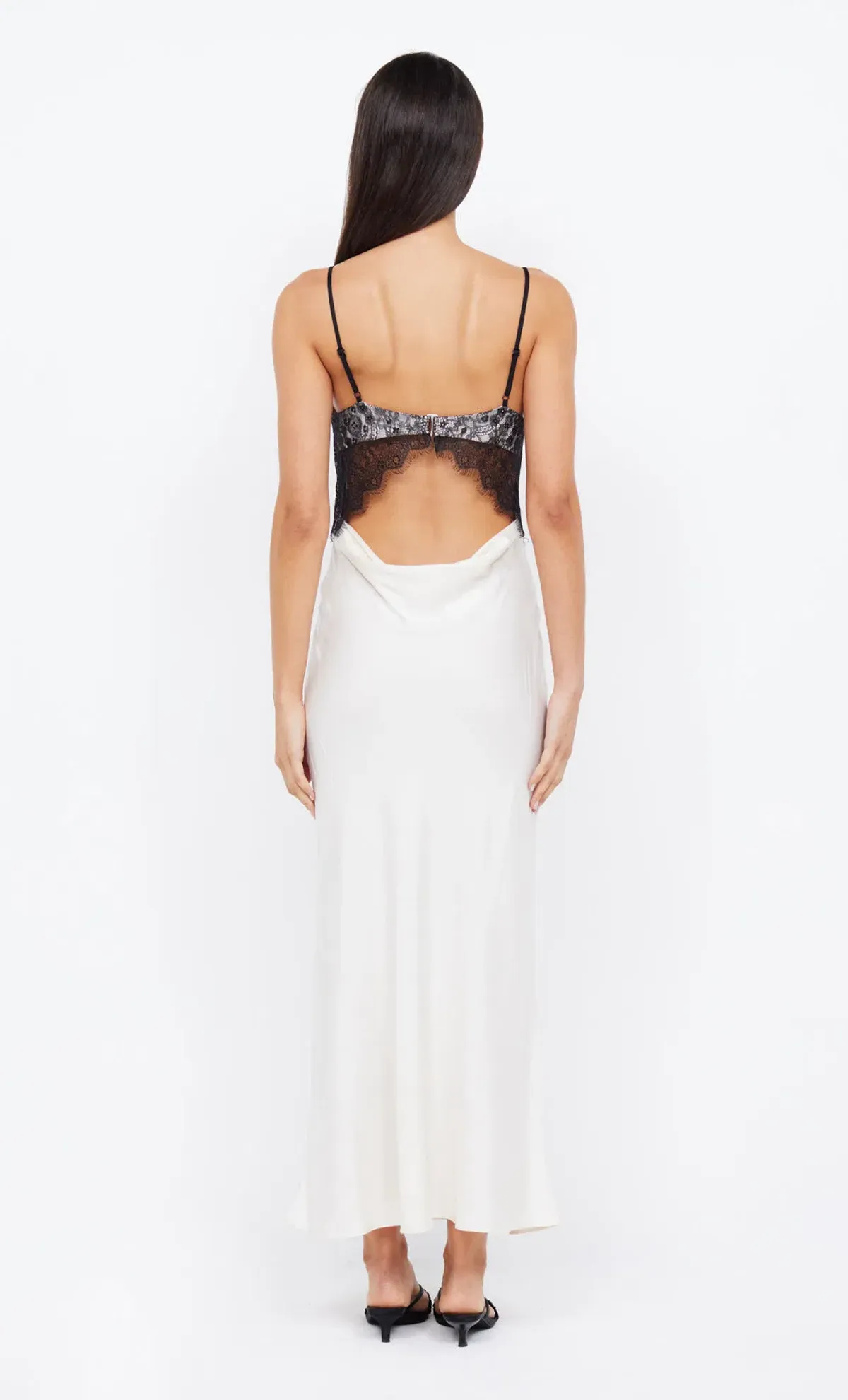 Bec & Bridge Emery Lace Midi Dress White Size 8 - Image 3