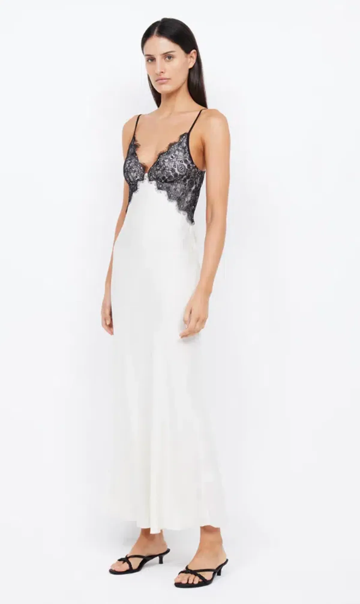 Bec & Bridge Emery Lace Midi Dress White Size 8 - Image 2