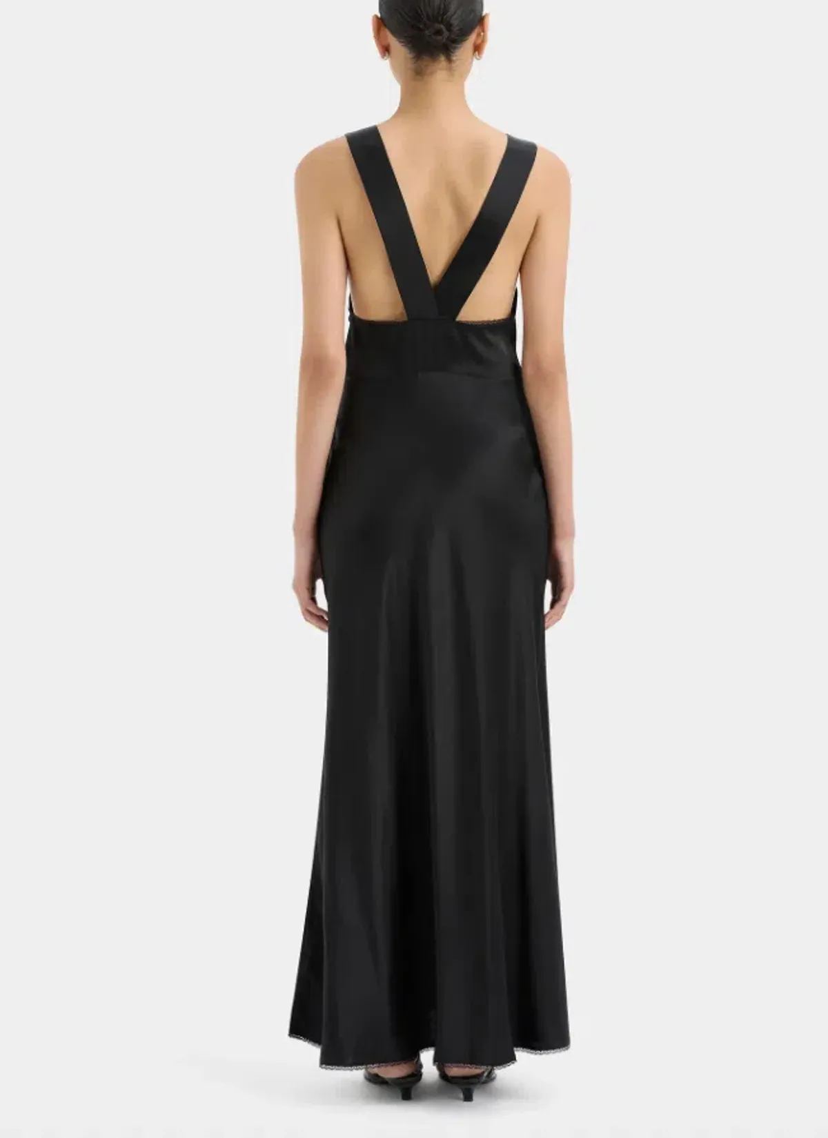 Sir the Label Aries Cut Out Gown Black Size 6 - Image 2