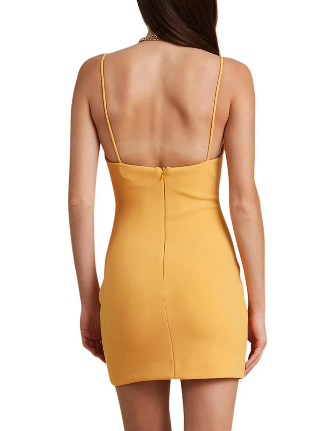 Bec & Bridge Cammi Mini Dress Orange Size AU 6 for rent on The Volte - main image