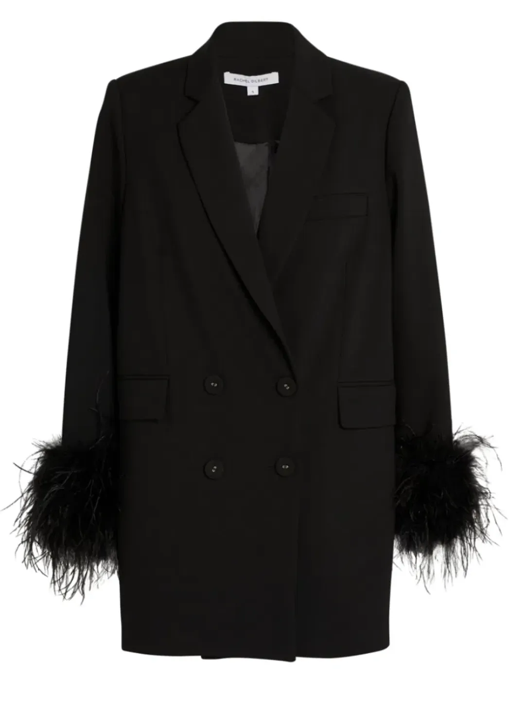 Rachel Gilbert Lincoln Mini Dress Black Size L / AU 12 for rent on The Volte - main image