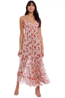 Misa LA Fallon Maxi Dress Floral Size 10 for rent on The Volte - image 6