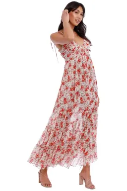 Misa LA Fallon Maxi Dress Floral Size 10 for rent on The Volte - image 4