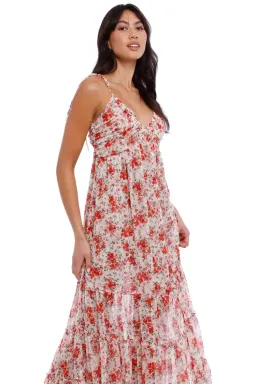 Misa LA Fallon Maxi Dress Floral Size 12 for rent on The Volte - image 4