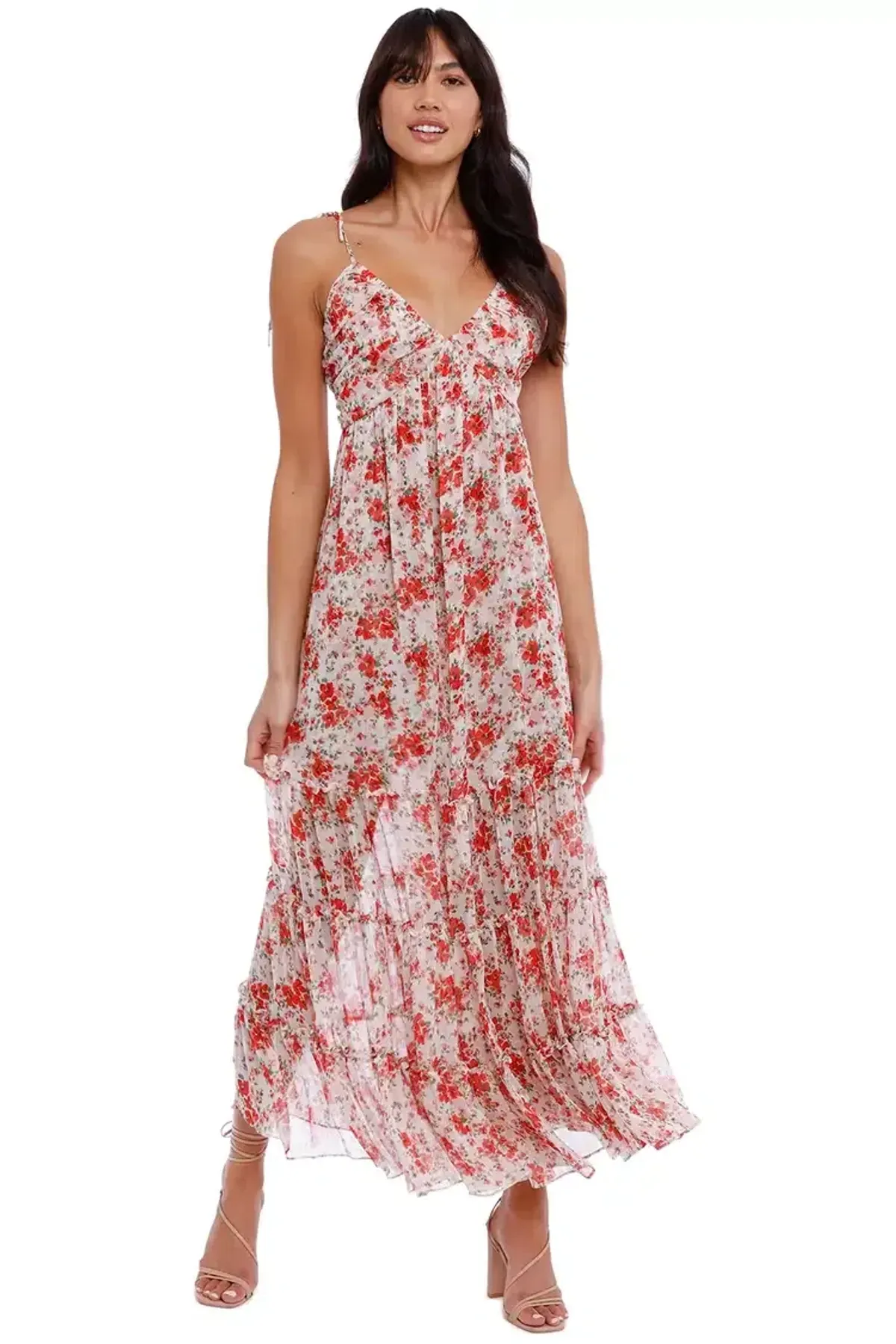 Misa LA Fallon Maxi Dress Floral Size 14 - Image 6