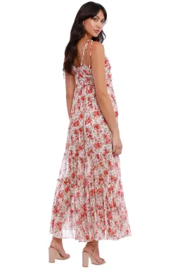 Misa LA Fallon Maxi Dress Floral Size 8 for rent on The Volte - image 5