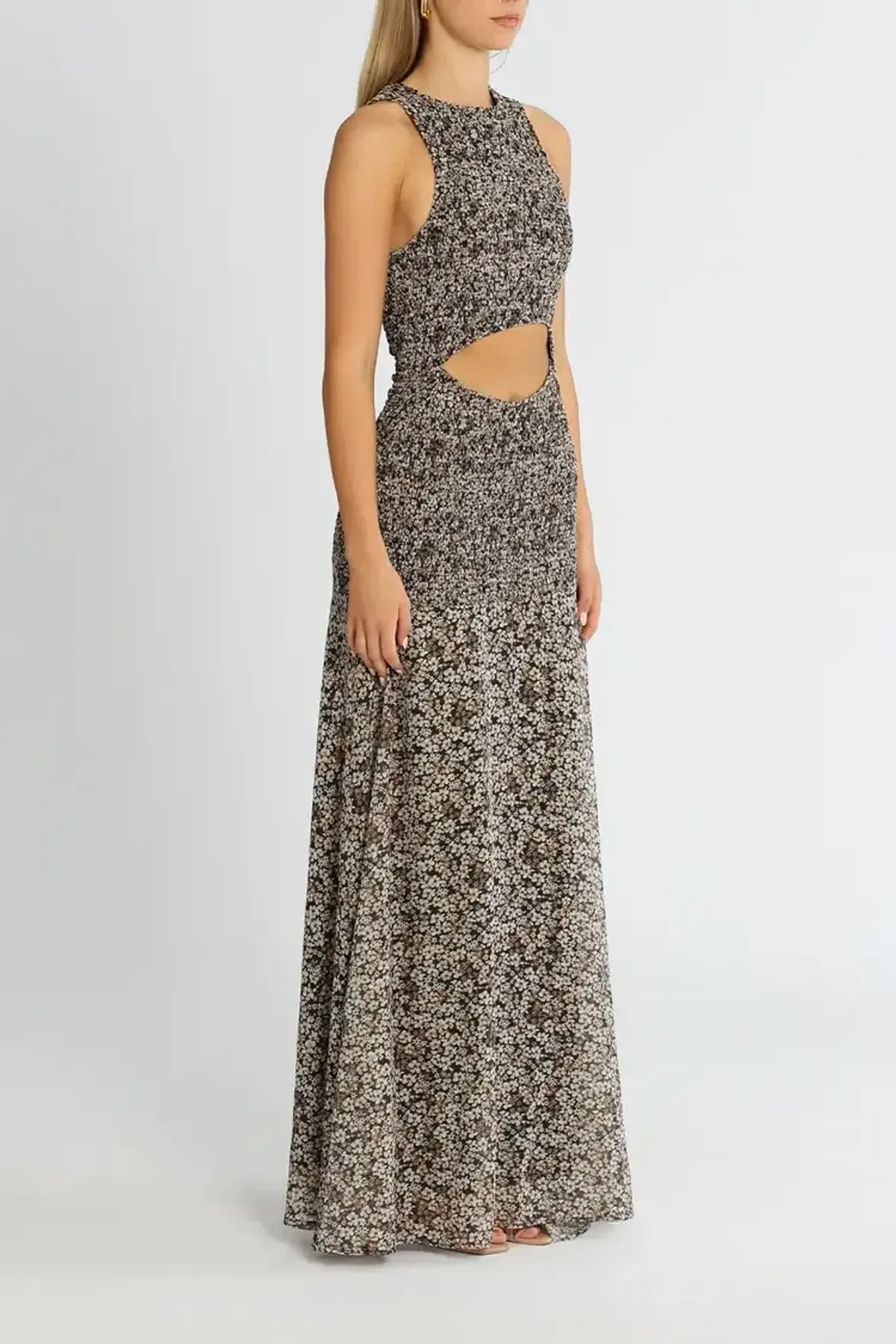 MISHA Hermione Maxi Dress Meadow Floral Size 10/M - Image 2