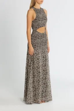 MISHA Hermione Maxi Dress Meadow Floral Size 10/M for rent on The Volte - image 2