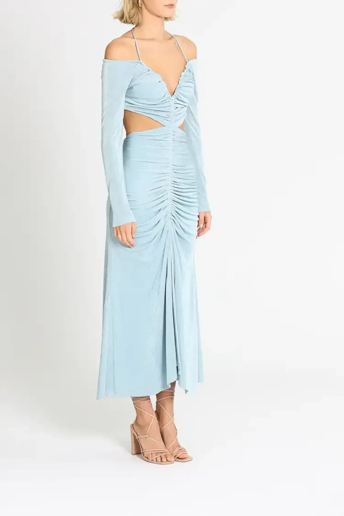 MISHA Straker Midi Dress Topaz Size 12 - Image 2