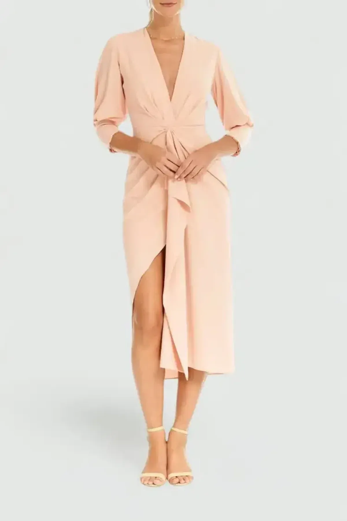Manning Cartell Free Fall Midi Dress in Rosewater Size 10 - Image 1