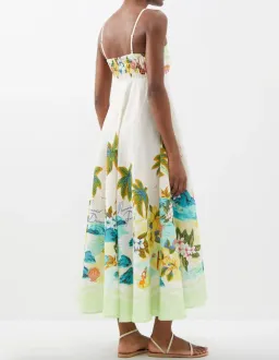 Alemais Mermaid Point Sundress Print Size AU 6 for rent on The Volte - image 3