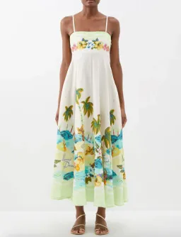 Alemais Mermaid Point Sundress Print Size AU 6 for rent on The Volte - image 1