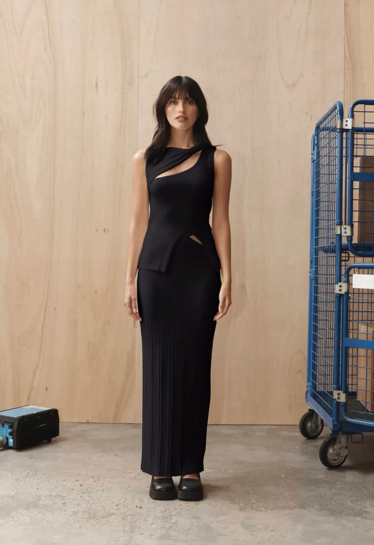 Henne Romee Knit Set in Black Size AU 6 - Image 3