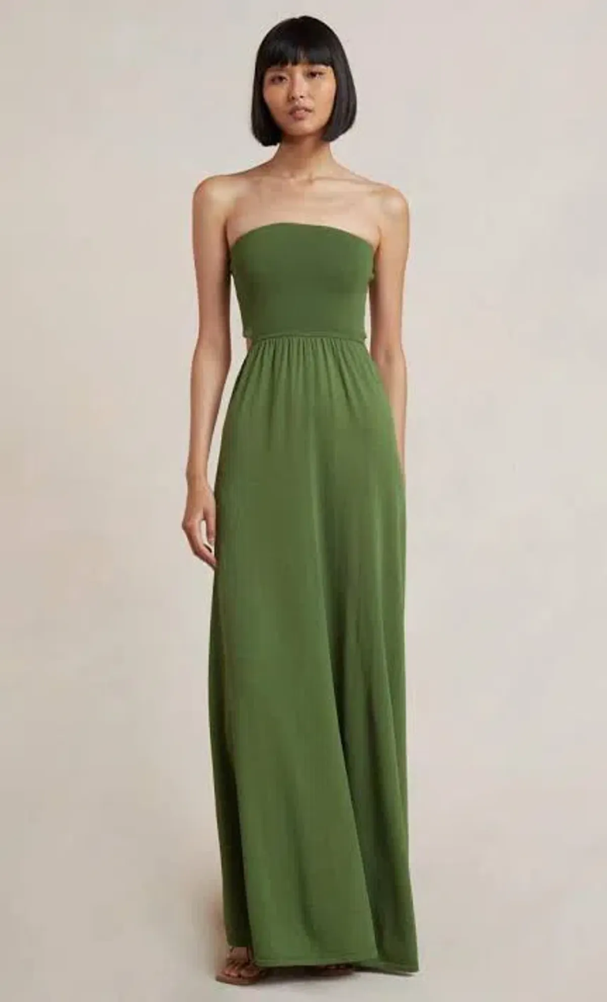 Bec & Bridge Miranda Knit Dress Olive Size 12 - Image 3