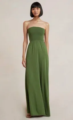 Bec & Bridge Miranda Knit Dress Olive Size 12 for rent on The Volte - image 3