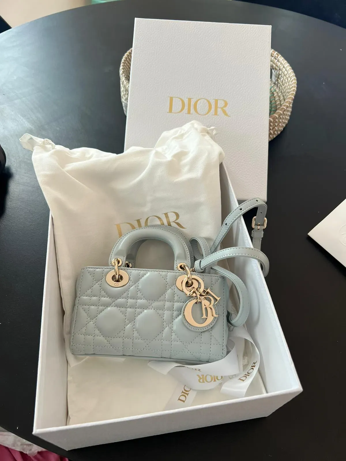 Dior Lady D-joy Micro Bag blue - Image 2