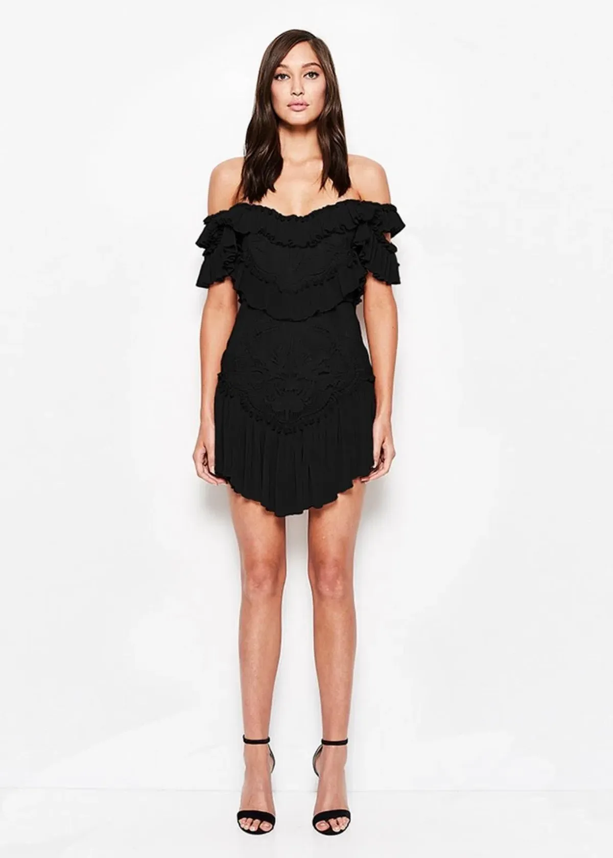 Alice McCall Lovebirds Dress in Black Size 10 - Image 1