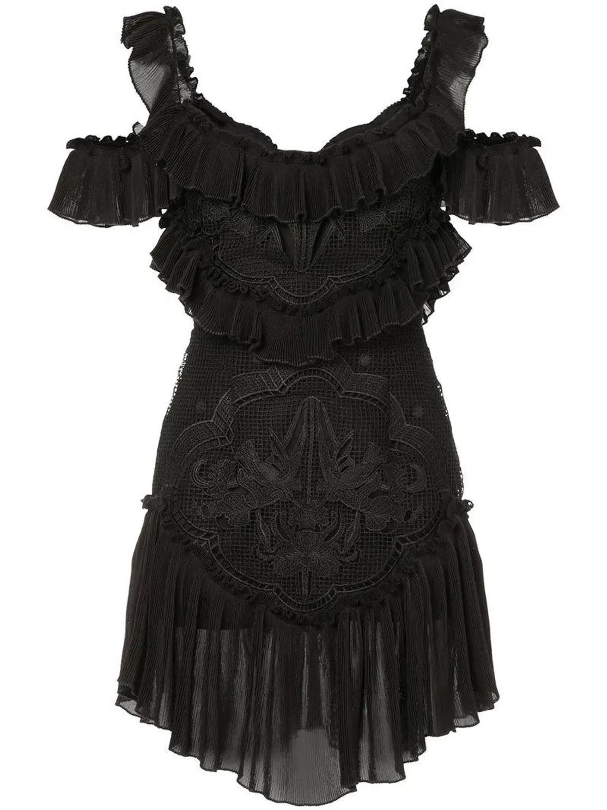 Alice McCall Lovebirds Dress in Black Size 10 - Image 3