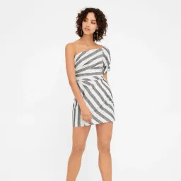 Sheike Ace of Spades Stripe Dress Print Size 6 for rent on The Volte - image 1
