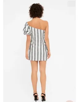 Sheike Ace of Spades Stripe Dress Print Size 6 for rent on The Volte - image 2