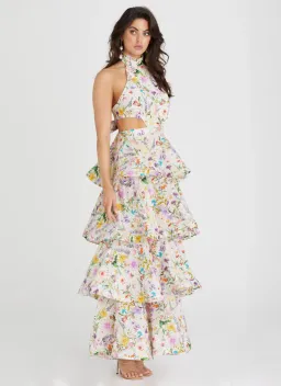 Aqua Blu Jardine Heather Dress Floral Size AU 6 for rent on The Volte - image 1