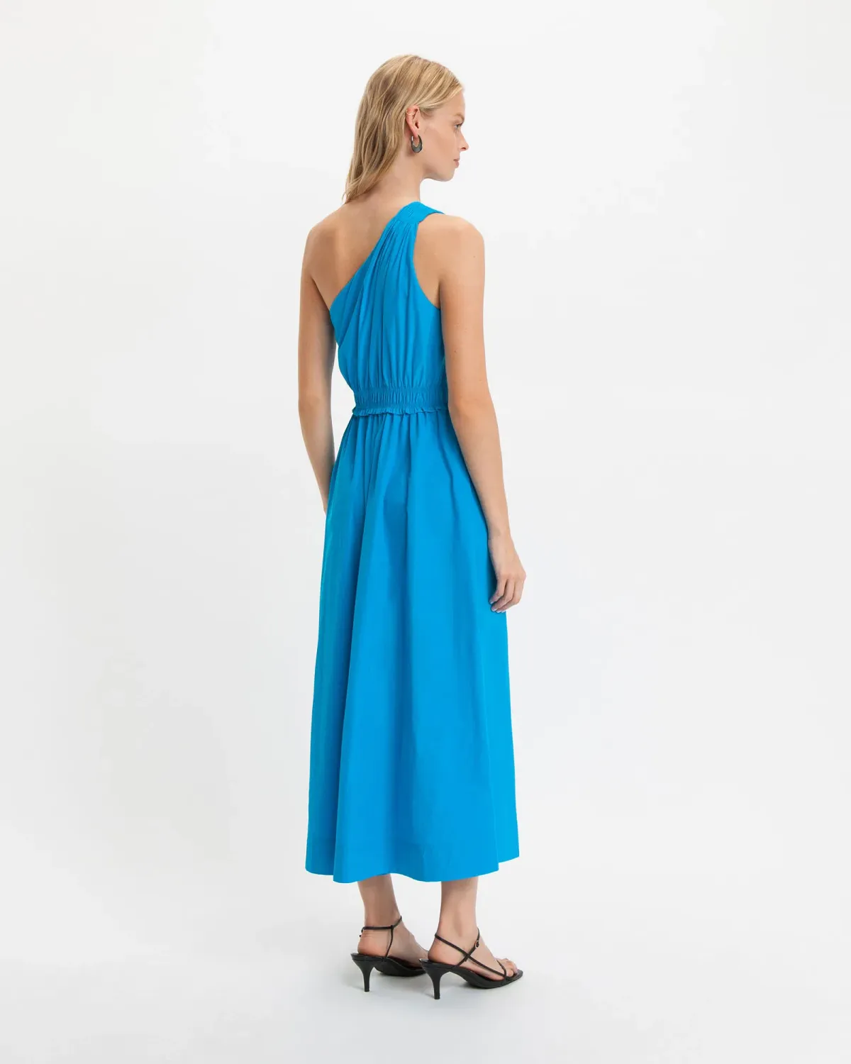 Cue Asymmetric Dress in Blue Size AU 6 - Image 3