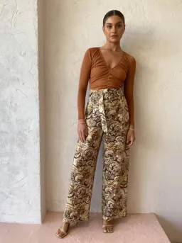 Alemais Phillipa Pant Print Size AU 10 for rent on The Volte - image 3