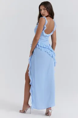 House of CB Ariela Dress Blue Size L / AU 12 for rent on The Volte - image 5