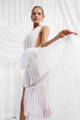 Lexi Zendaya Dress White Size 10 for rent on The Volte - image 2