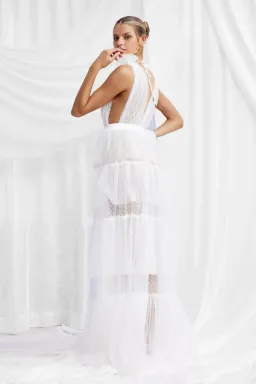Lexi Zendaya Dress White Size 12 for rent on The Volte - image 3
