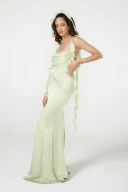 Nana Jacqueline Caroline Dress Green Size S / AU 6 for rent on The Volte - image 3