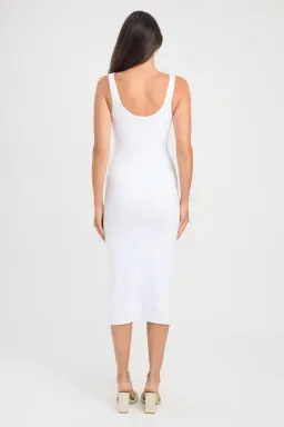 Kookai Larissa Midi Dress White Size 0 / AU 6 for rent on The Volte - image 6