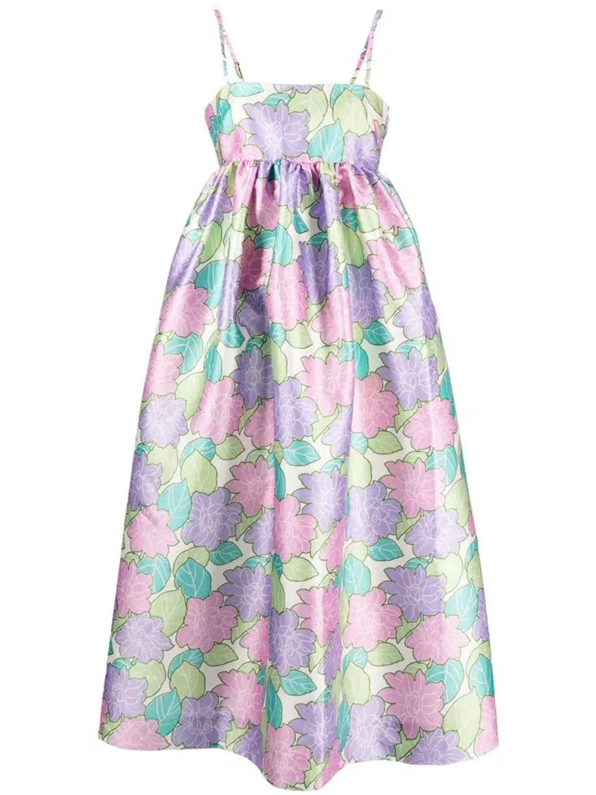 Alemais Luella Midi Dress Floral Size 4 - Image 4