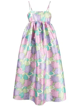Alemais Luella Midi Dress Floral Size 4 for rent on The Volte - image 4