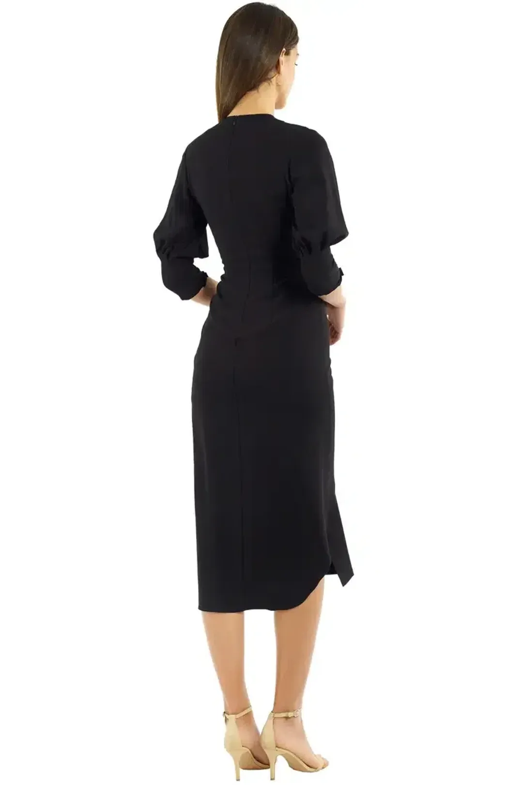 Manning Cartell Free Fall Dress in Black Size 10 for rent on The Volte - main image
