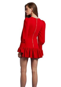 by Johnny anna v tulip sleeve dress size 6 for rent on The Volte - image 2