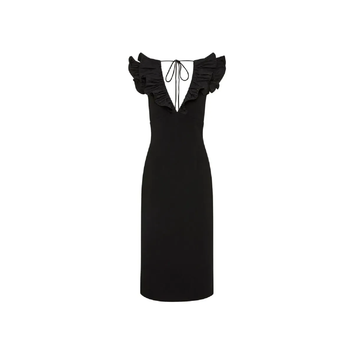 Rebecca Vallance Chloe Midi Dress Black Size 14 - Image 4