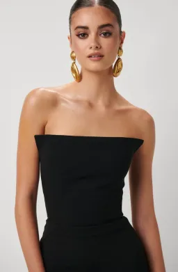 Effie Kats Danna Midi Dress Black Size 10 for rent on The Volte - image 2
