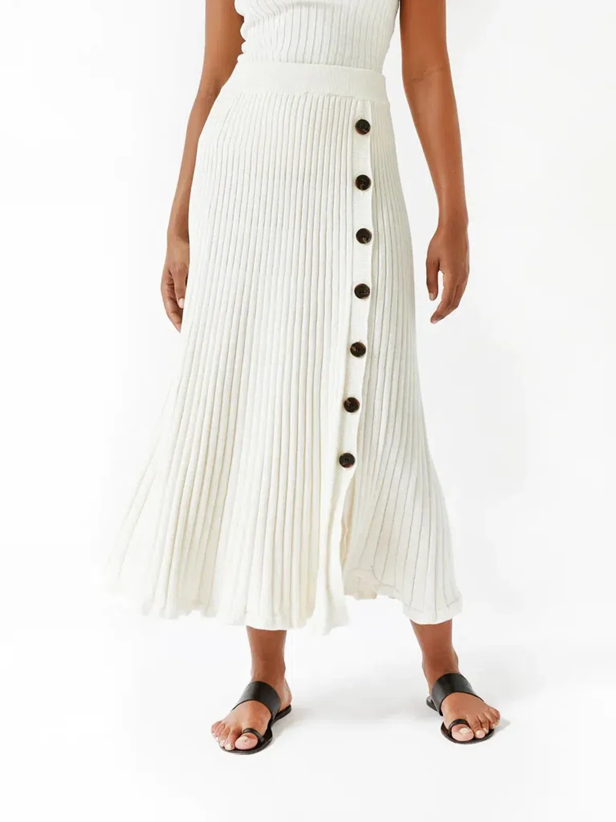 Anna Quan Lara Top & Hettie Skirt Set in Silence Size 10 - Image 2
