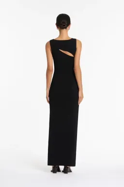 Sir the Label Nadja Cut Out Maxi Dress Black Size 6 for rent on The Volte - image 4
