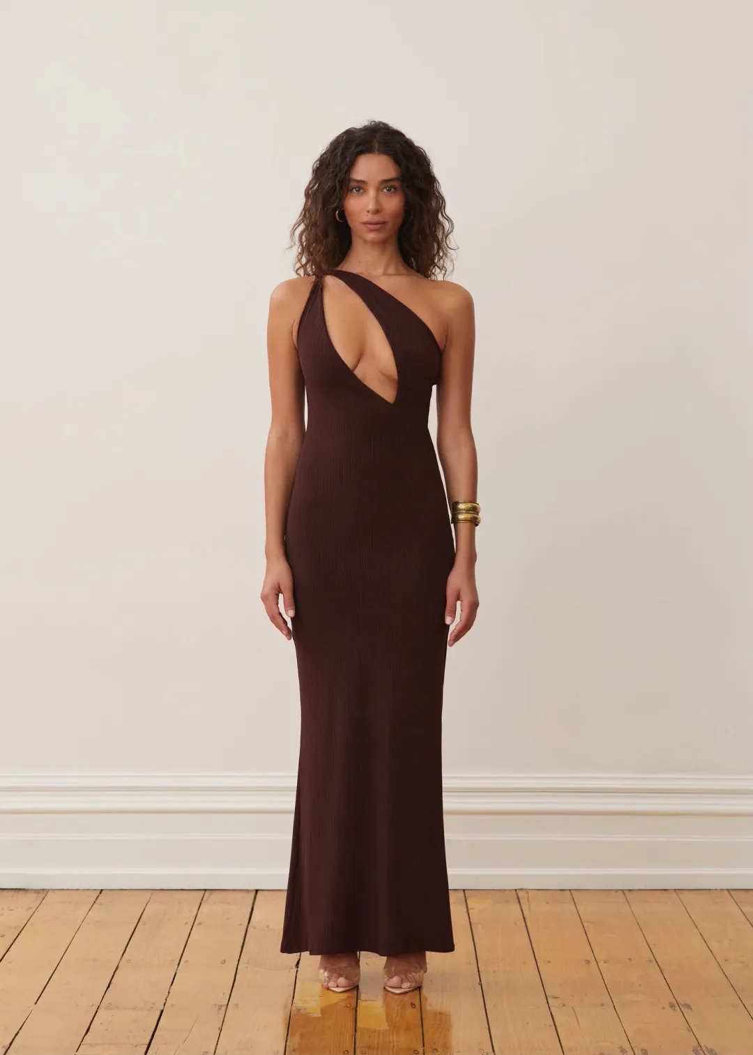 Arcina Ori Jada Dress in Cocoa Size S / AU 8 for rent on The Volte - main image