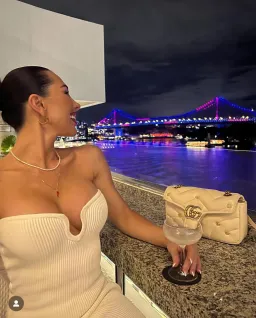 House Of CB Oriana Ribbed Knit Strapless Midi Dress White Size S / AU 8 for rent on The Volte - image 5