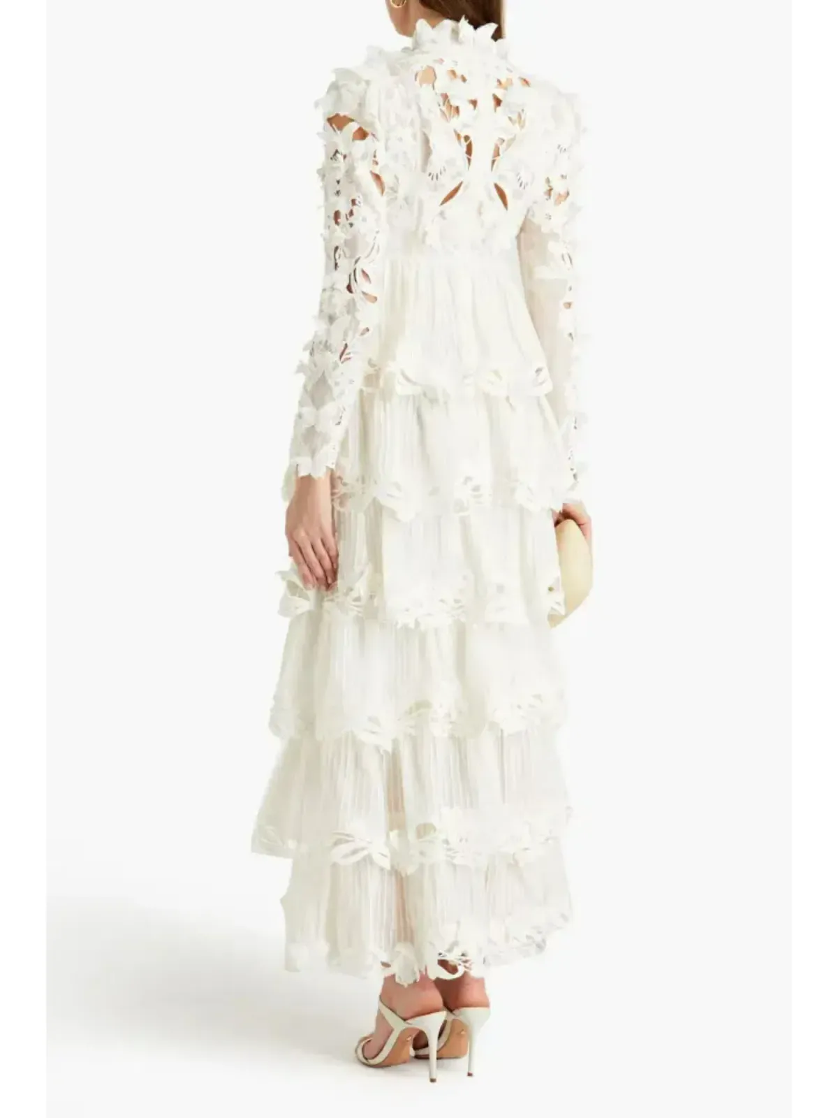 Zimmermann Luminous Embroidered Gown Natural Size 2 / AU 12 - Image 2