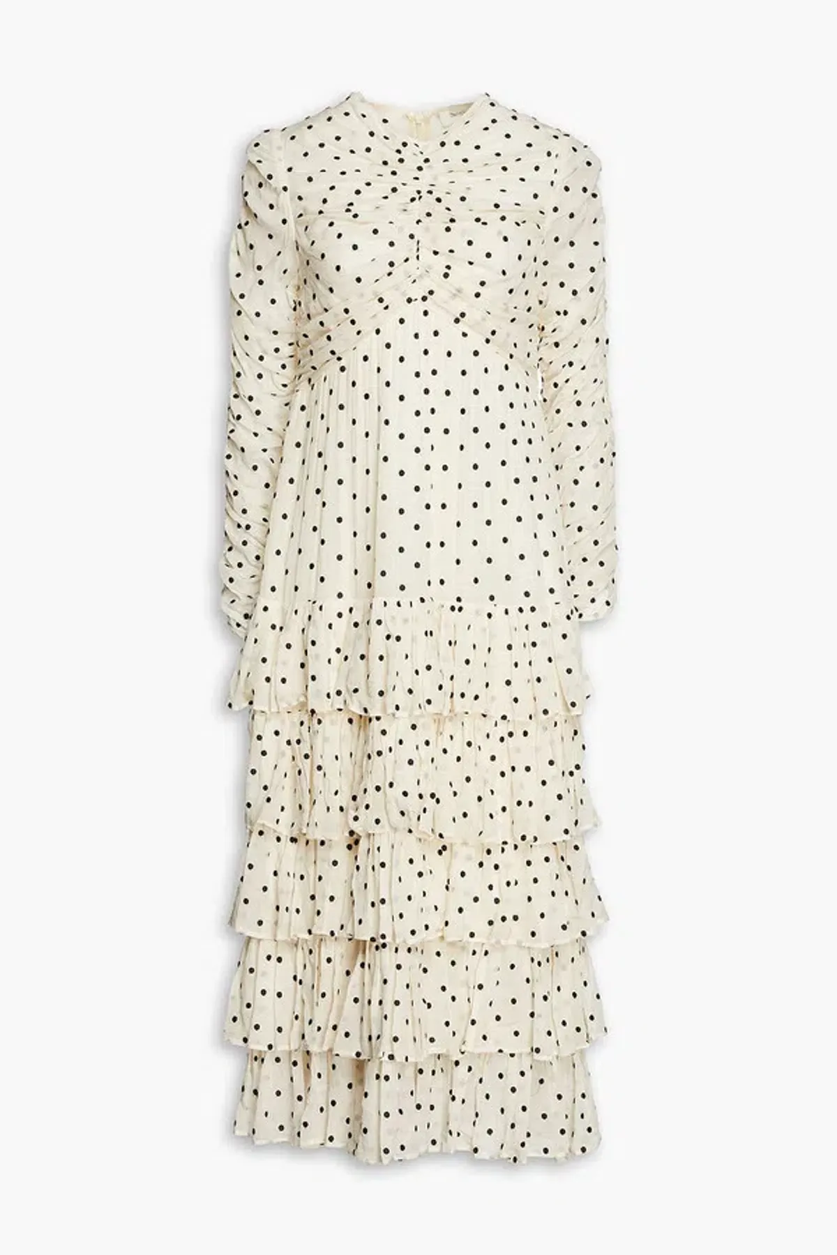 Zimmermann Concert Drawn Midi Dress Pearl Size 1 / AU 10 - Image 2