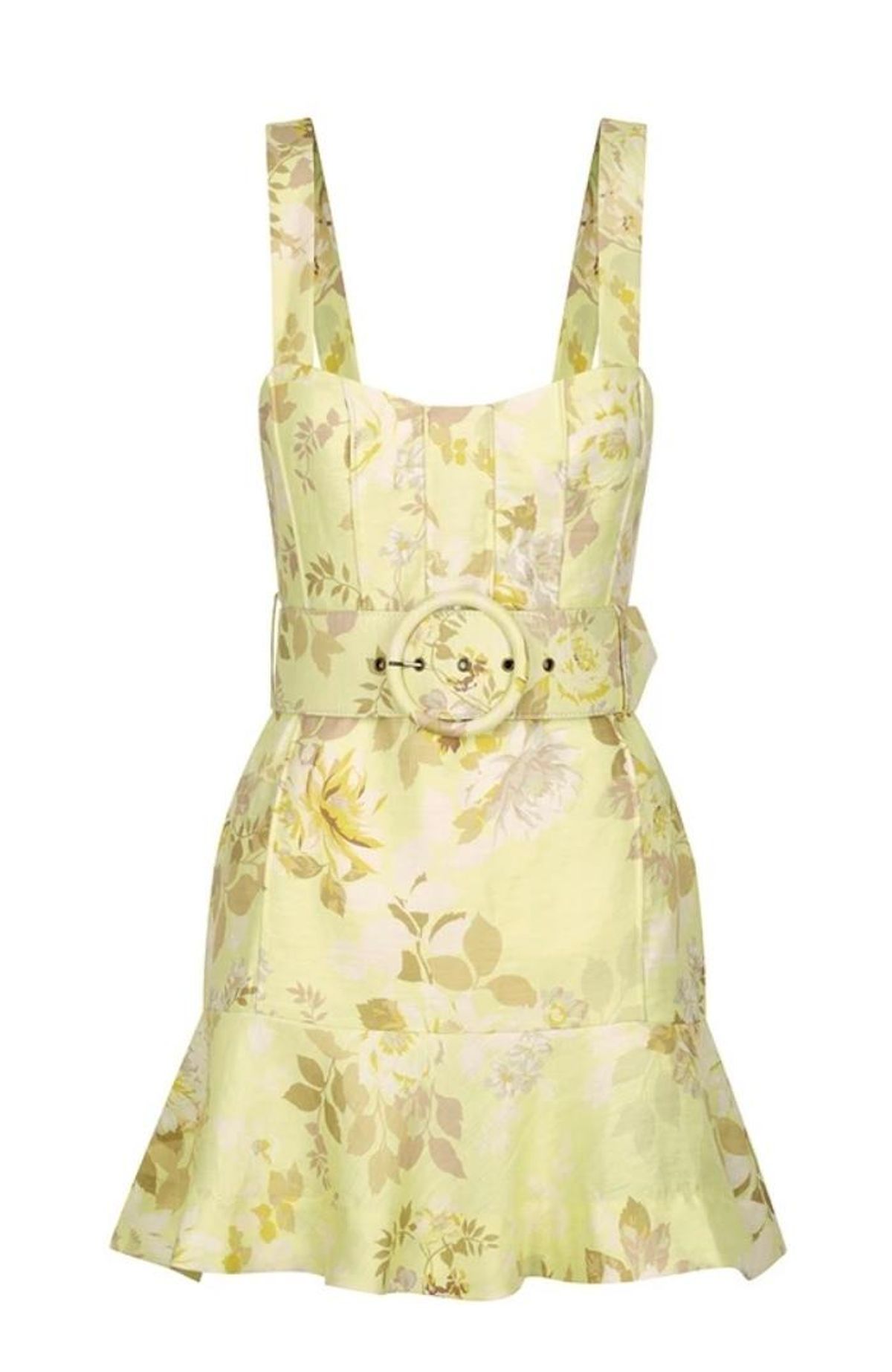 Shona Joy Martina Linen Short Dress for rent on The Volte - main image